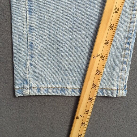 Levi's Jeans Men's 33x30 Blue 505 Regular Fit Straight Leg Denim - Picture 7 of 11